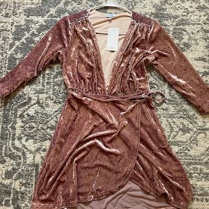 TOBI Cocktail wrap dress